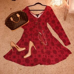 NWOT Burnt Orange Fall Style Casual Dress🍂🍁